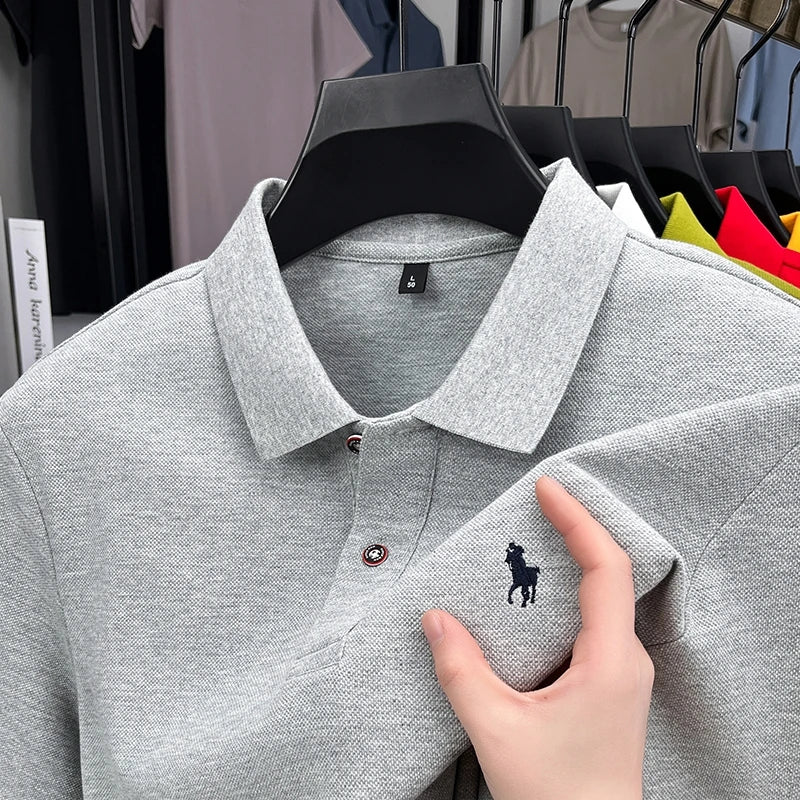 Premium Elegance Men's Polo Shirt™